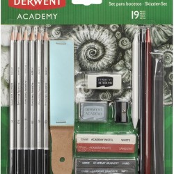 SET DESEN 19 BUC PENTRU SCHITE DERWENT ACADEMY