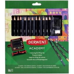 SET PORTBAIL CREIOANE COLORATE 16 CUL PT SCHITE DERWENT ACADEMY