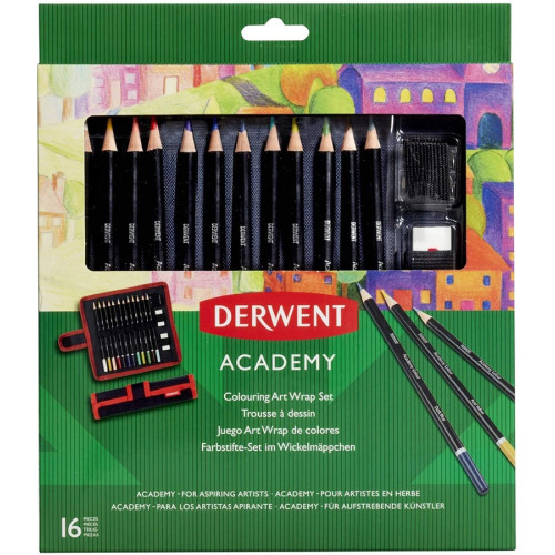 SET PORTBAIL CREIOANE COLORATE 16 CUL PT SCHITE DERWENT ACADEMY