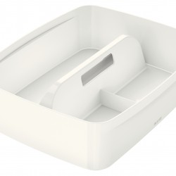 TAVITA ORGANIZER ALBA MARE CU MANER MYBOX LEITZ