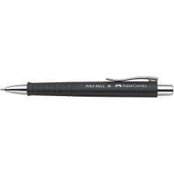 PIX CU MECANISM SI GRIP NEGRU POLY BALL FABER-CASTELL