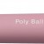 PIX CU MECANISM SI GRIP ROSE POLY BALL XB FABER-CASTELL