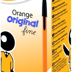 PIX UNICA FOLOSINTA NEGRU 20/CUT ORANGE BIC