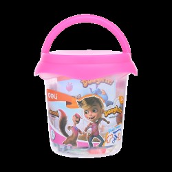 PLASTILINA SOFT GALETUSA 12 CULORI 160G DELI