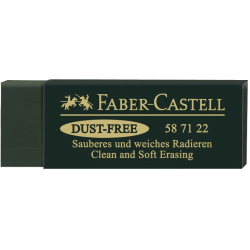 RADIERA ARTA DUST FREE 20 VERDE FABER-CASTELL