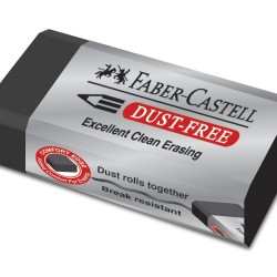 RADIERA CREION DUST FREE NEAGRA 24 FABER-CASTELL