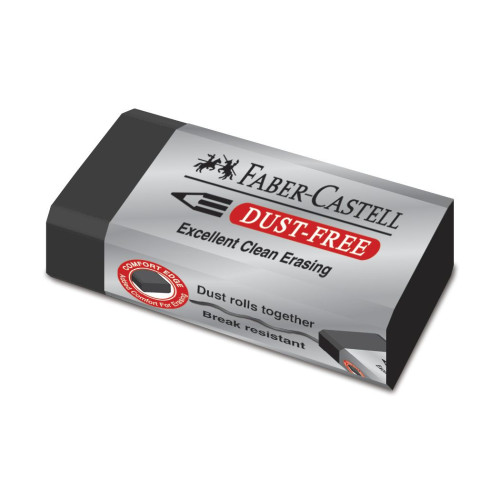 RADIERA CREION DUST FREE NEAGRA 24 FABER-CASTELL