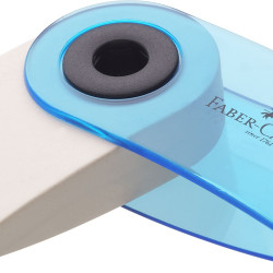 RADIERA CREION SLEEVE MINI CULORI TRANSPARENTE FABER-CASTELL