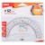 RAPORTOR 180GRADE 12CM TRANSPARENT DELI