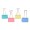 CLIPS HARTIE 41MM COLOR 24 BUC/CUT. PLASTIC DELI