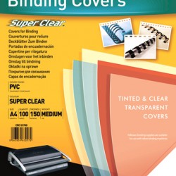 COPERTI PLASTIC A4 150 MICRONI TRANSPARENTE 100/TOP FELLOWES