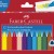 CREIOANE CERATE TRIUNGHIULARE 12 CULORI FABER-CASTELL