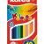 CREIOANE COLORATE 12 CULORI + ASCUTITOARE TRIUNGHIULARE KORES
