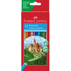CREIOANE COLORATE 12 CULORI FABER-CASTELL