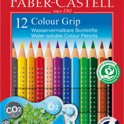 CREIOANE COLORATE 12 CULORI GRIP 2001 FABER-CASTELL