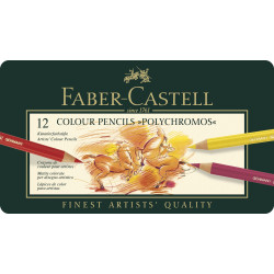 CREIOANE COLORATE 12 CULORI POLYCHROMOS FABER-CASTELL