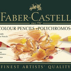 CREIOANE COLORATE 12 CULORI POLYCHROMOS FABER-CASTELL