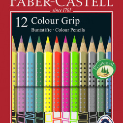 CREIOANE COLORATE 12 CULORI SPECIALE GRIP FABER-CASTELL