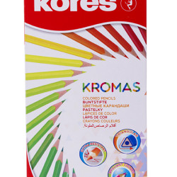 CREIOANE COLORATE 12 CULORI TRIUNGHIULARE ECO KORES