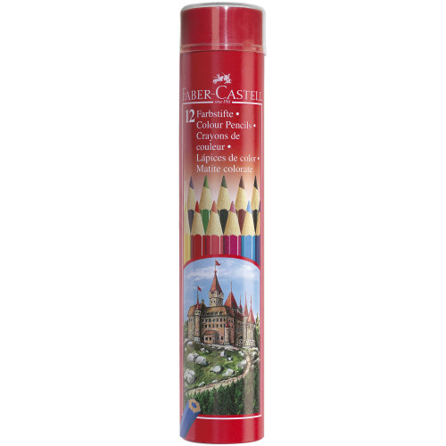 CREIOANE COLORATE 12 CULORI TUB FABER-CASTELL
