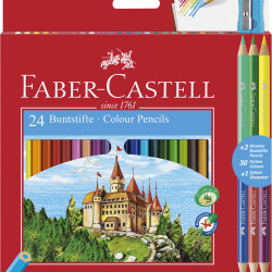 CREIOANE COLORATE 24+3 CULORI ECO FABER-CASTELL