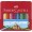 CREIOANE COLORATE 24 CULORI CUTIE METAL-2 FABER-CASTELL