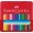 CREIOANE COLORATE 24 CULORI CUTIE METAL GRIP 2001 FABER-CASTELL