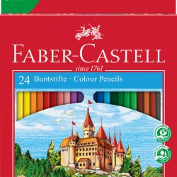 CREIOANE COLORATE 24 CULORI FABER-CASTELL