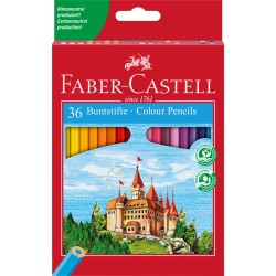 CREIOANE COLORATE 36 CULORI FABER-CASTELL