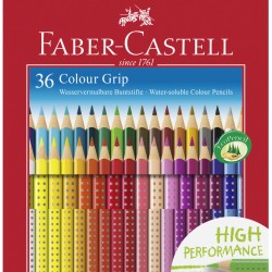 CREIOANE COLORATE 36 CULORI GRIP 2001 FABER-CASTELL