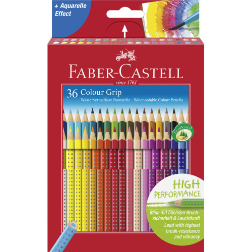 CREIOANE COLORATE 36 CULORI GRIP 2001 FABER-CASTELL