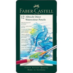 CREIOANE COLORATE ACUARELA 12 CULORI A. DURER FABER-CASTELL