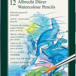 CREIOANE COLORATE ACUARELA 12 CULORI A. DURER FABER-CASTELL
