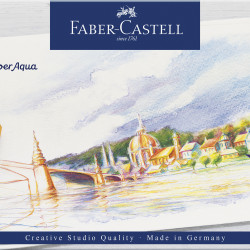 CREIOANE COLORATE AQUARELLE 36 CULORI GOLDFABER CUT. METAL FABER