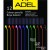 CREIOANE COLORATE LEMN NEGRU 12 CULORI ADEL