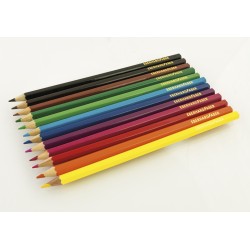 CREIOANE COLORATE PLASTIC JUMBO 10 CULORI EBERHARD FABER