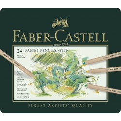 CREIOANE PASTEL PITT 24 CULORI FABER-CASTELL