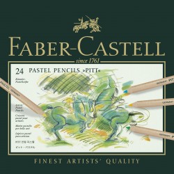 CREIOANE PASTEL PITT 24 CULORI FABER-CASTELL