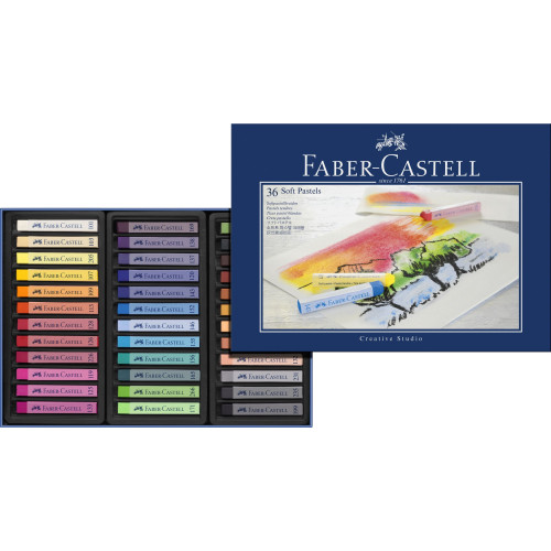 CREIOANE PASTEL SOFT 36 CULORI FABER-CASTELL