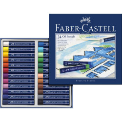 CREIOANE ULEI PASTEL 24 CULORI FABER-CASTELL