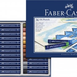 CREIOANE ULEI PASTEL 36 CULORI FABER-CASTELL