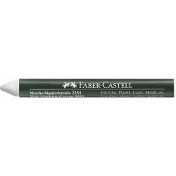 CREION CERAT 2253 SUPRAFETE LUCIOASE ALB FABER-CASTELL