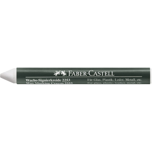 CREION CERAT 2253 SUPRAFETE LUCIOASE ALB FABER-CASTELL
