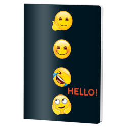 CAIET A5 48F AR EMOJI PIGNA