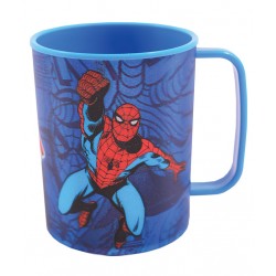 CANA PLASTIC 325ML SPIDERMAN COMICS PIGNA