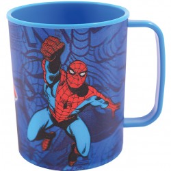 CANA PLASTIC 325ML SPIDERMAN COMICS PIGNA