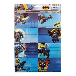 ETICHETE SCOLARE 40/SET BATMAN PIGNA