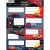 ETICHETE SCOLARE 40/SET CARS 3 PIGNA