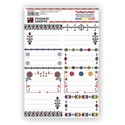ETICHETE SCOLARE 40/SET ETHNO PIGNA