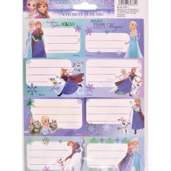 ETICHETE SCOLARE 40/SET FROZEN PIGNA